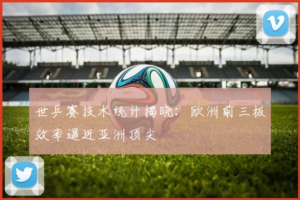 世乒赛技术统计揭晓：欧洲前三板效率逼近亚洲顶尖